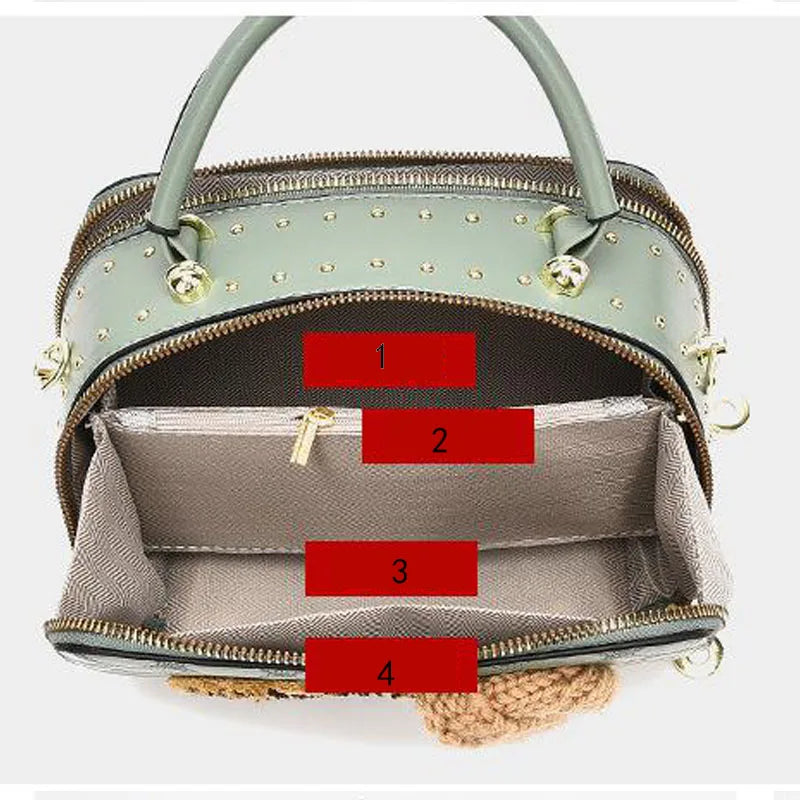 New Women Bag Shoulder Bag for Women Tote Bag High Quality Sac a Main Femme Bag High-End Handbag Ladies Messenger Bag