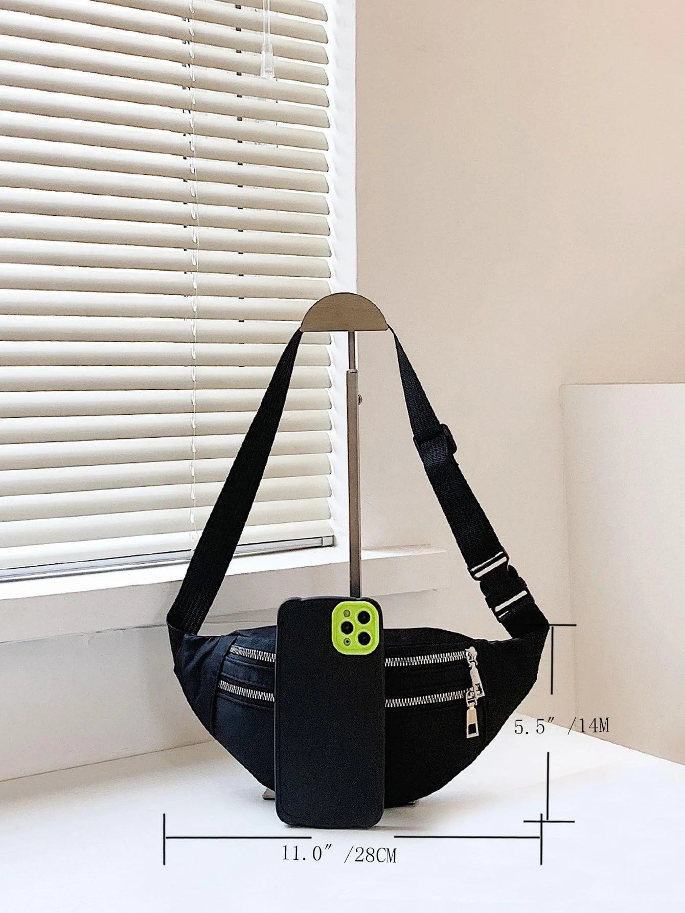 Waist Bag Men'S Chest Bag Shoulder Bag Crossbody Bag Waist Mobile Phone Bag Sports Outdoor Travel Bag Waist Bag Men'S Chest Bag Bag Bag Ins Shoulder Bag Crossbody Bag Female Student K-Style Versatile Foreign Style Super Hot Bag Trendy Outdoor Sports Fashion Mobile Phone Bag